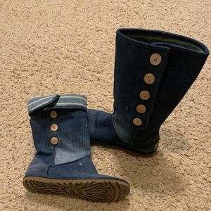 UGG denim boots
